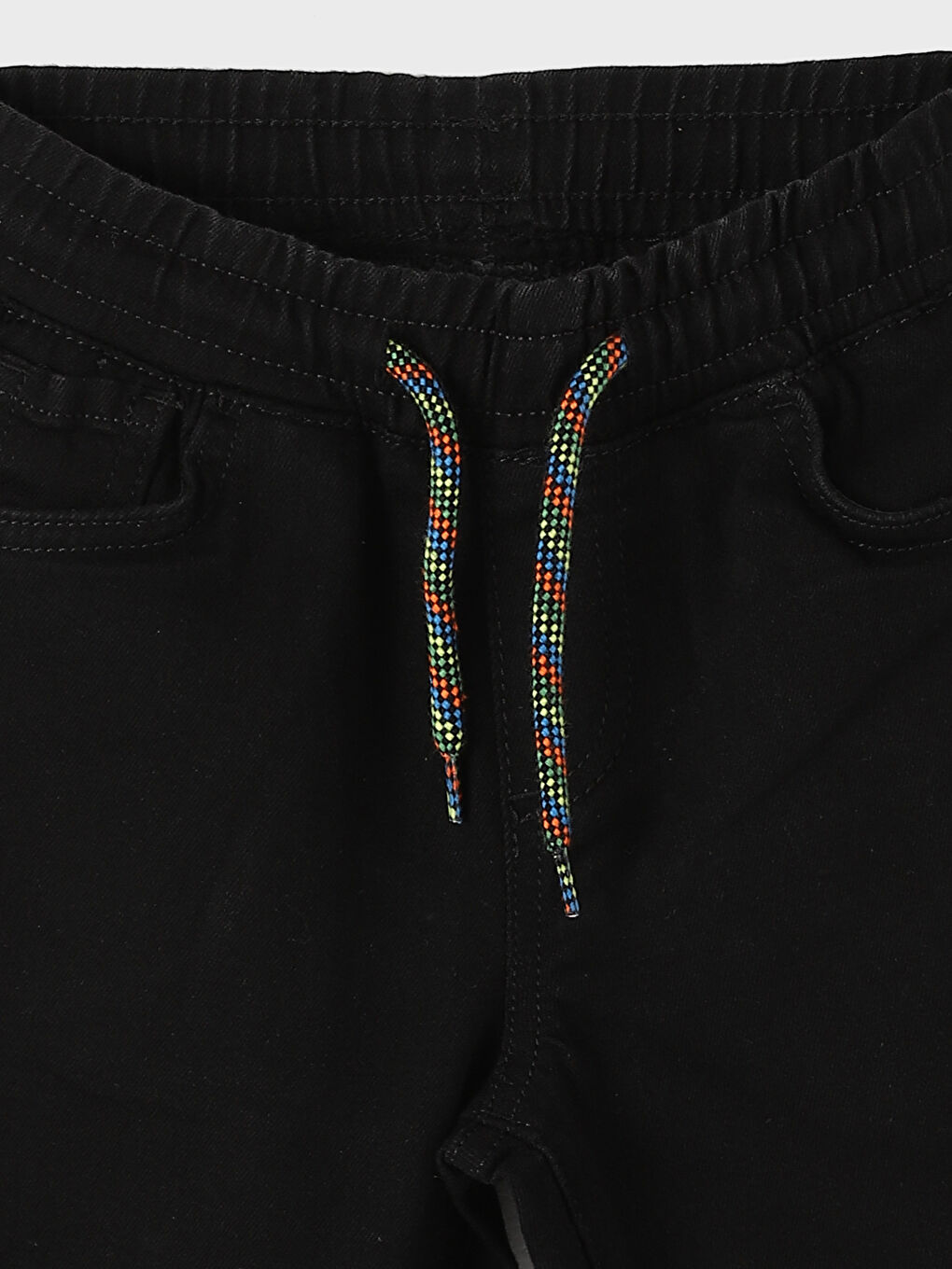 جينز للأولاد بخصر مرن-2