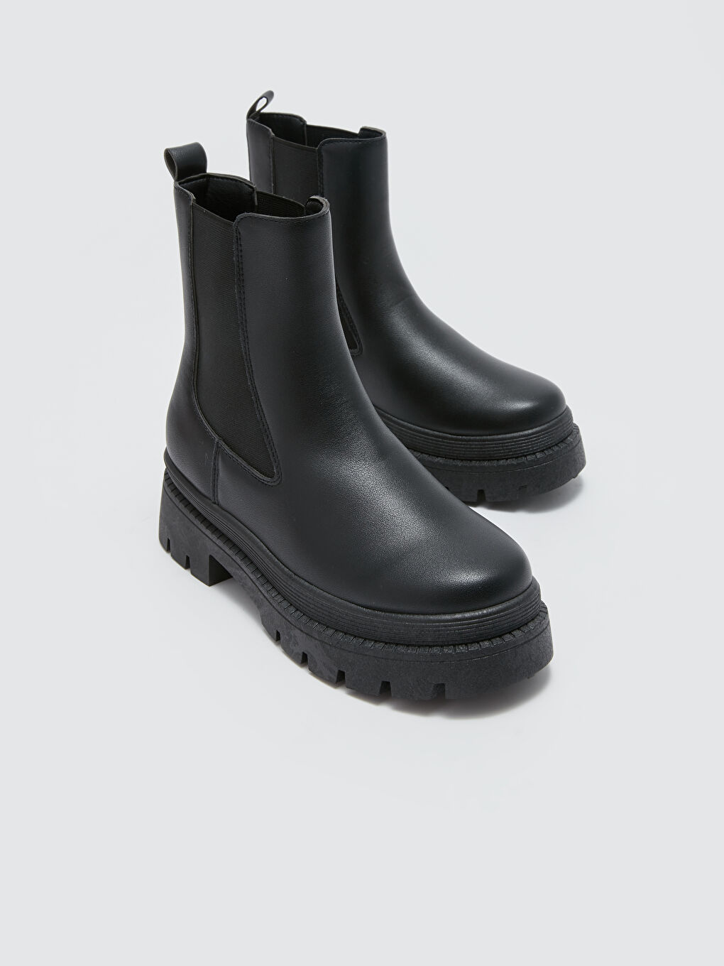 Ботинки для женщин из искусственной кожи-2