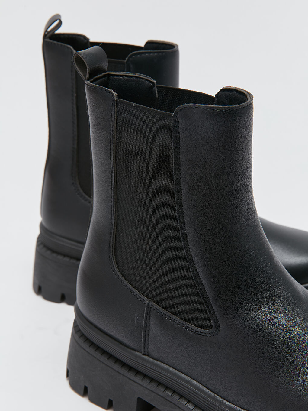 Ботинки для женщин из искусственной кожи-5