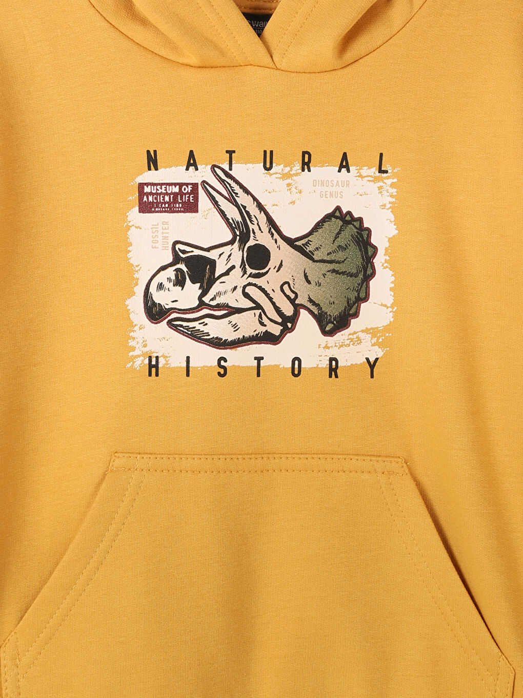 سويت شيرت للأولاد كم طويل مطبوع بكابوش-2