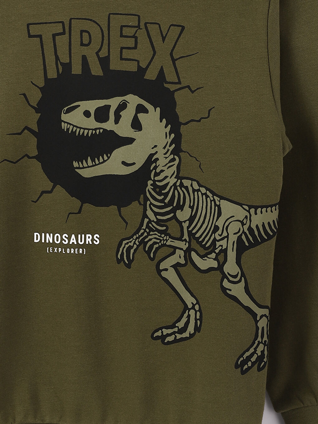 Relaxed Fit Hooded Boys' Sweatshirt-2