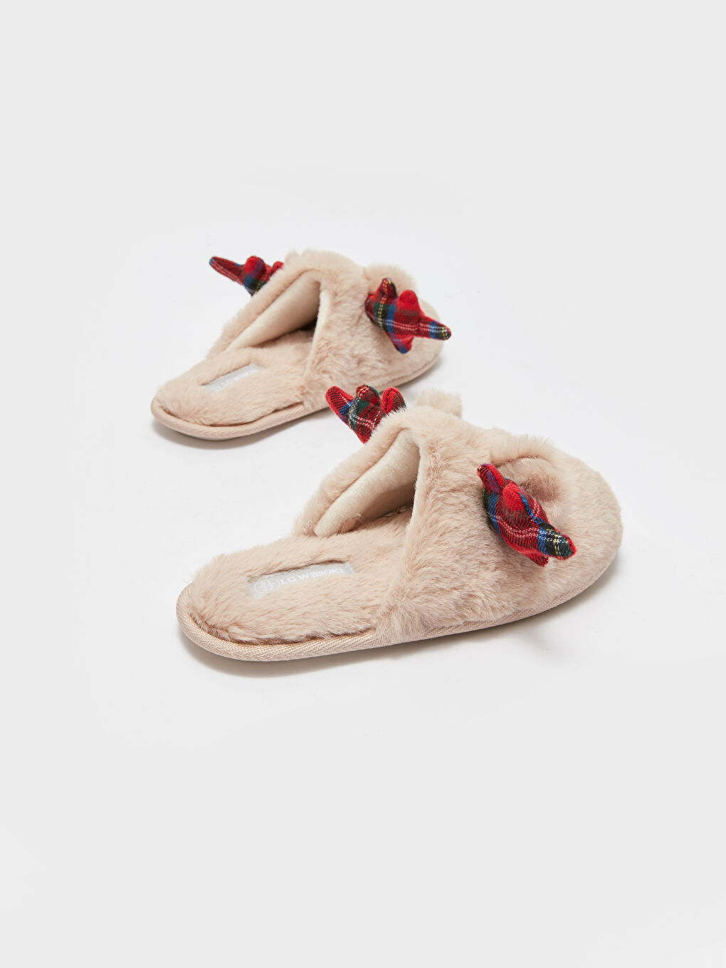 Neujahrsthema Bestickte Hausschuhe für Mädchen-4