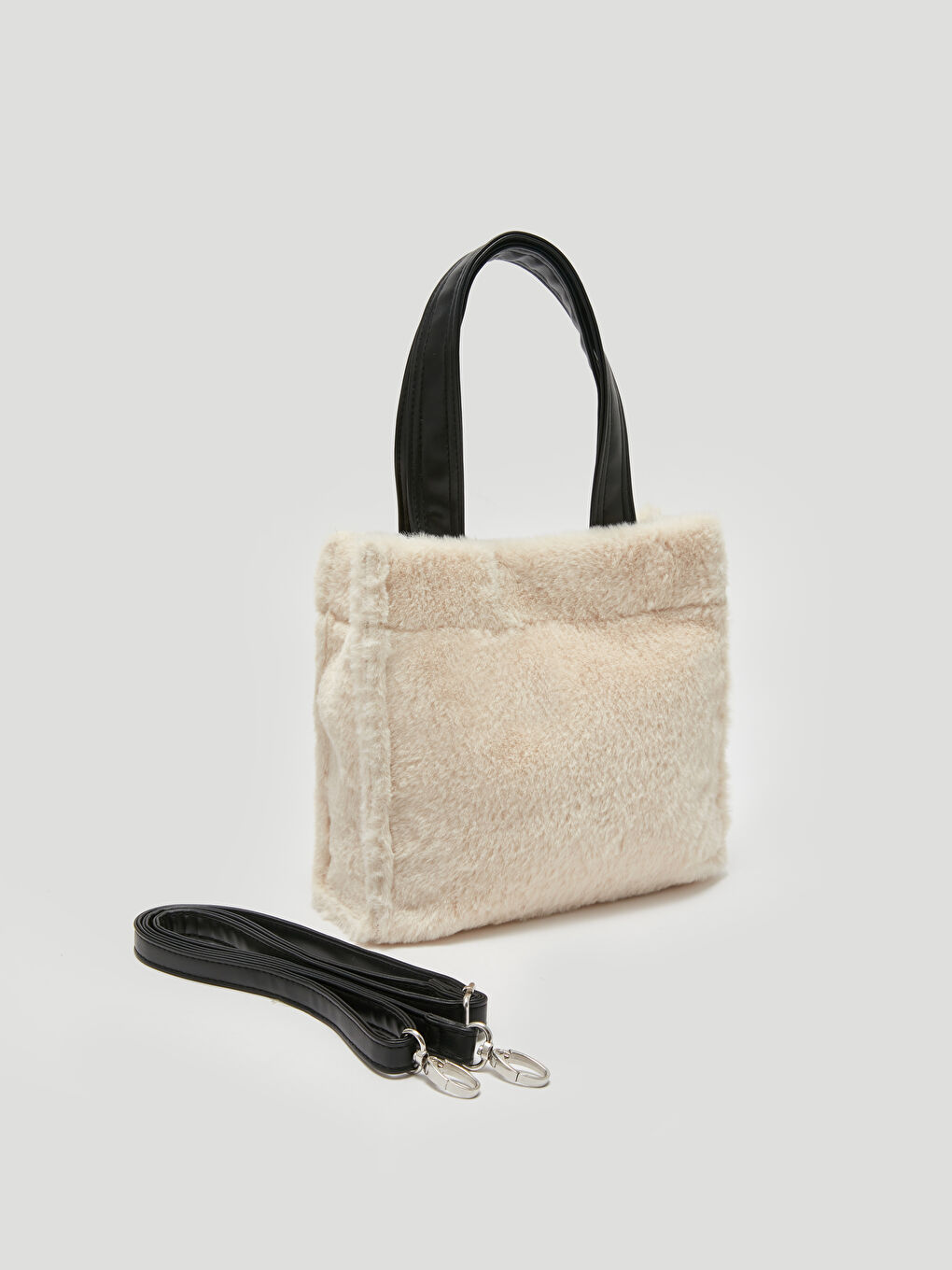 LCW ACCESSORIES Furry Women's Handbag -W3CM05Z8-V8Y