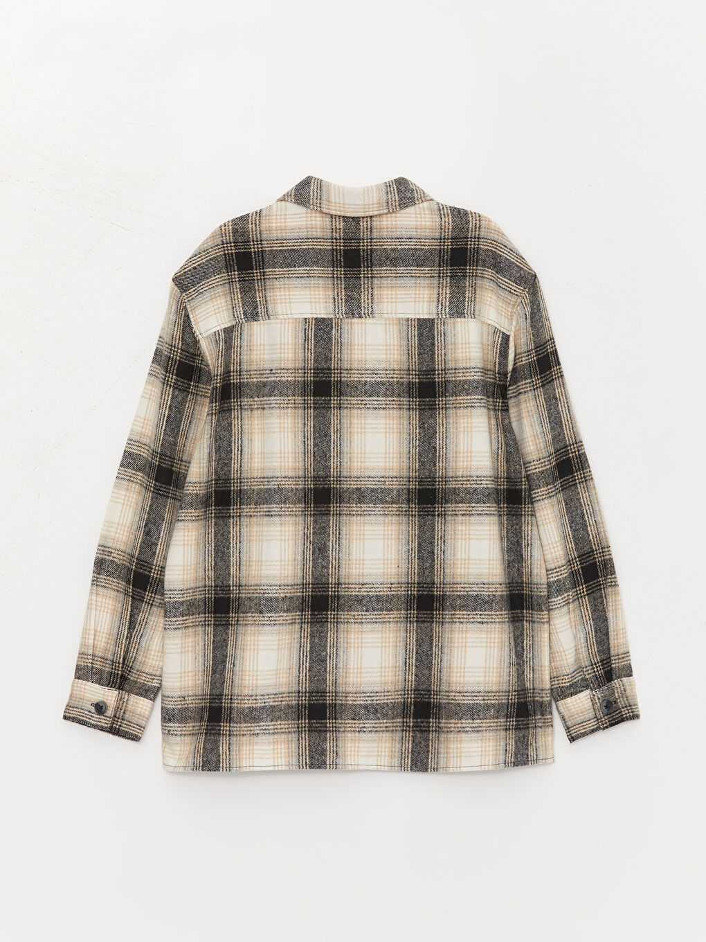 XSIDE Relaxed Fit Long Sleeve Plaid Men's Lumberjack Shirt Jacket -W3CM94Z8-LMK