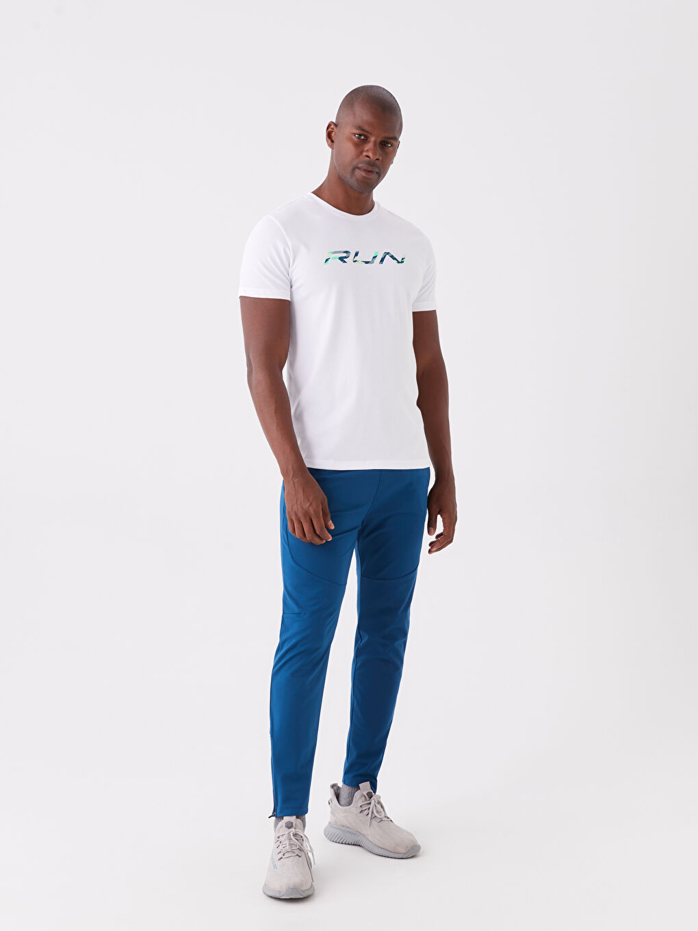 Xside Active Petrol Slim Fit Erkek Eşofman Altı