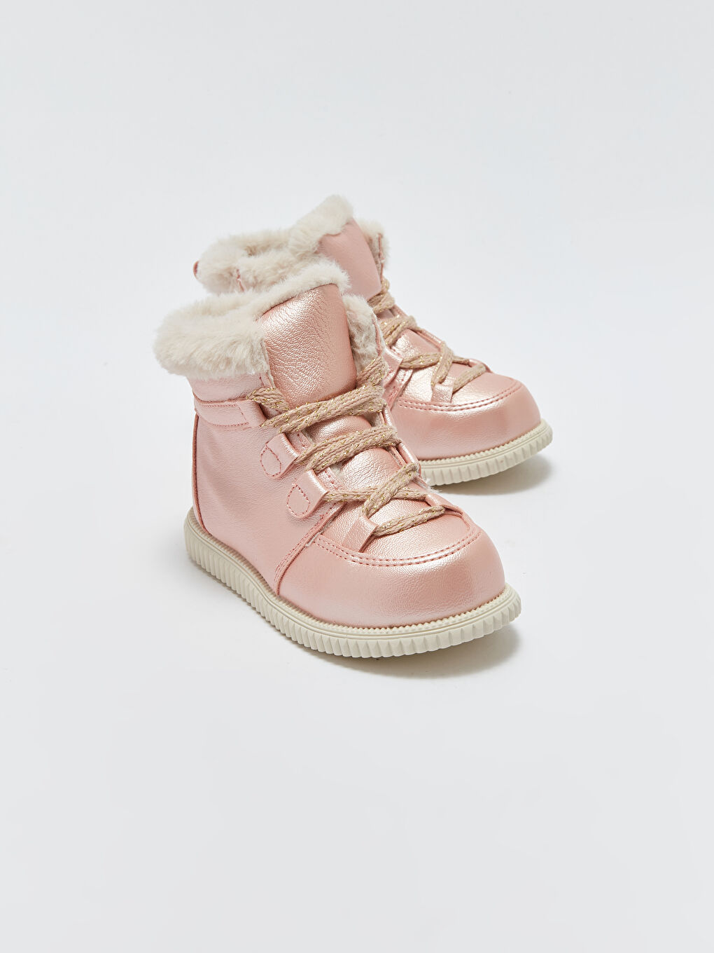 Жасанды былғары нәресте қыздарға арналған етік-1