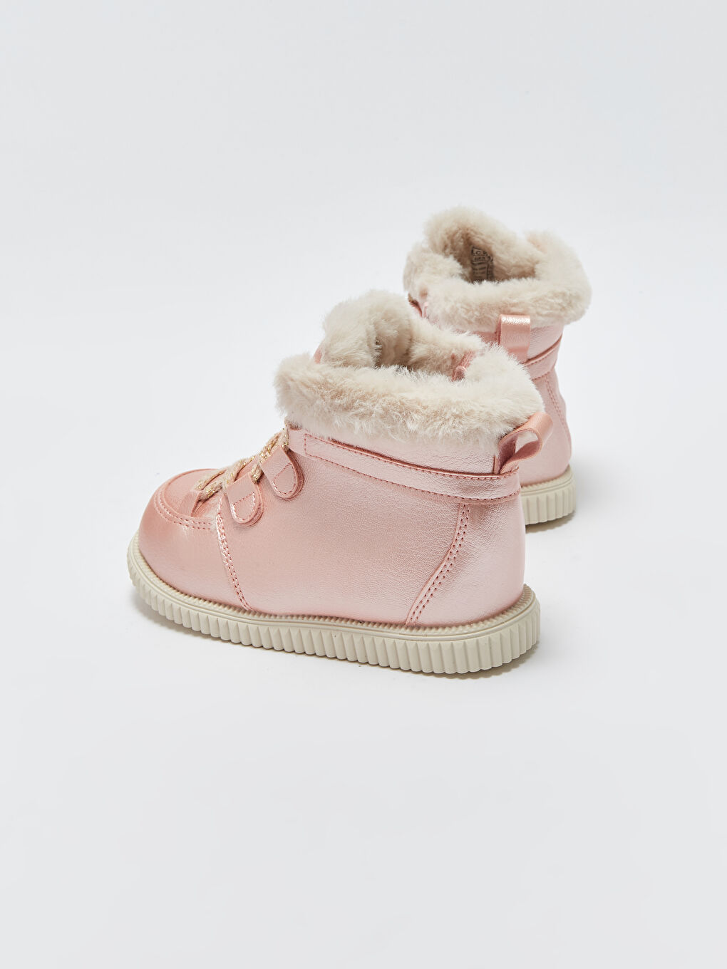 Жасанды былғары нәресте қыздарға арналған етік-5