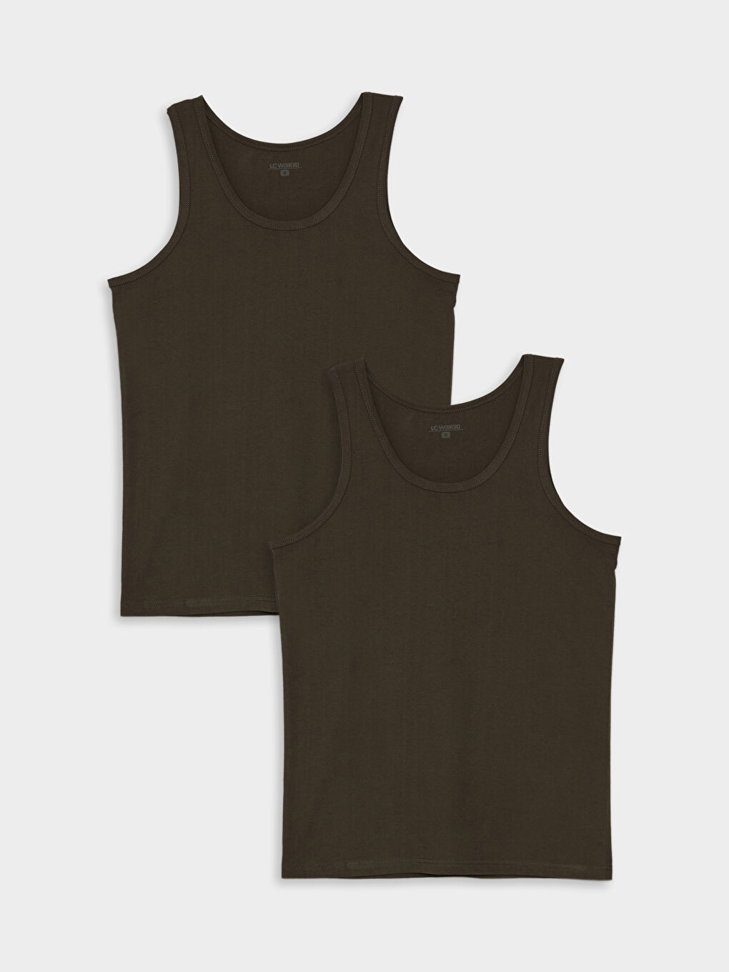 Haki U Yaka Penye Erkek Atlet 2'li-6