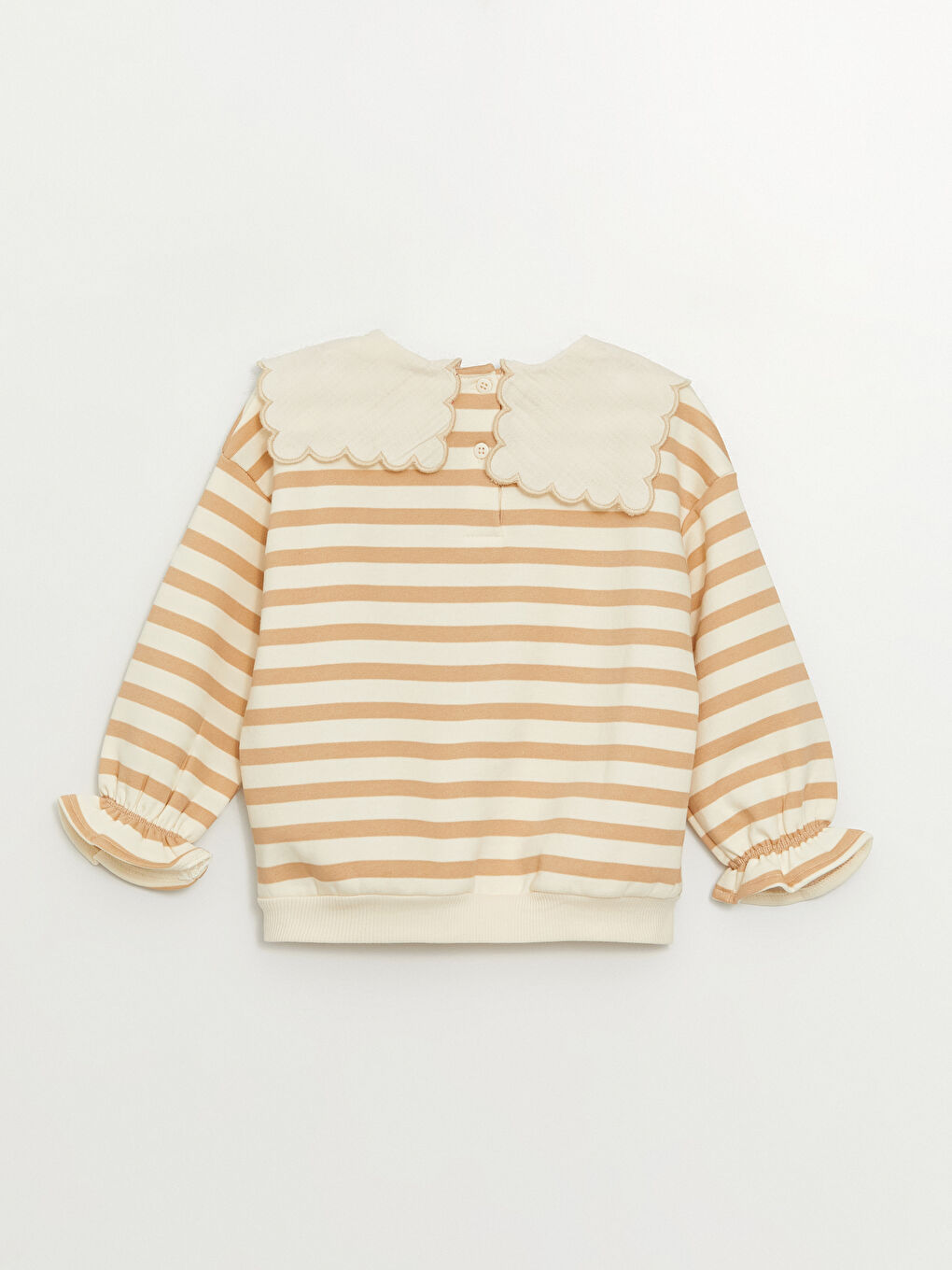 Crew Neck Embroidered Baby Girl Sweatshirt and Trousers 2 Pack-5