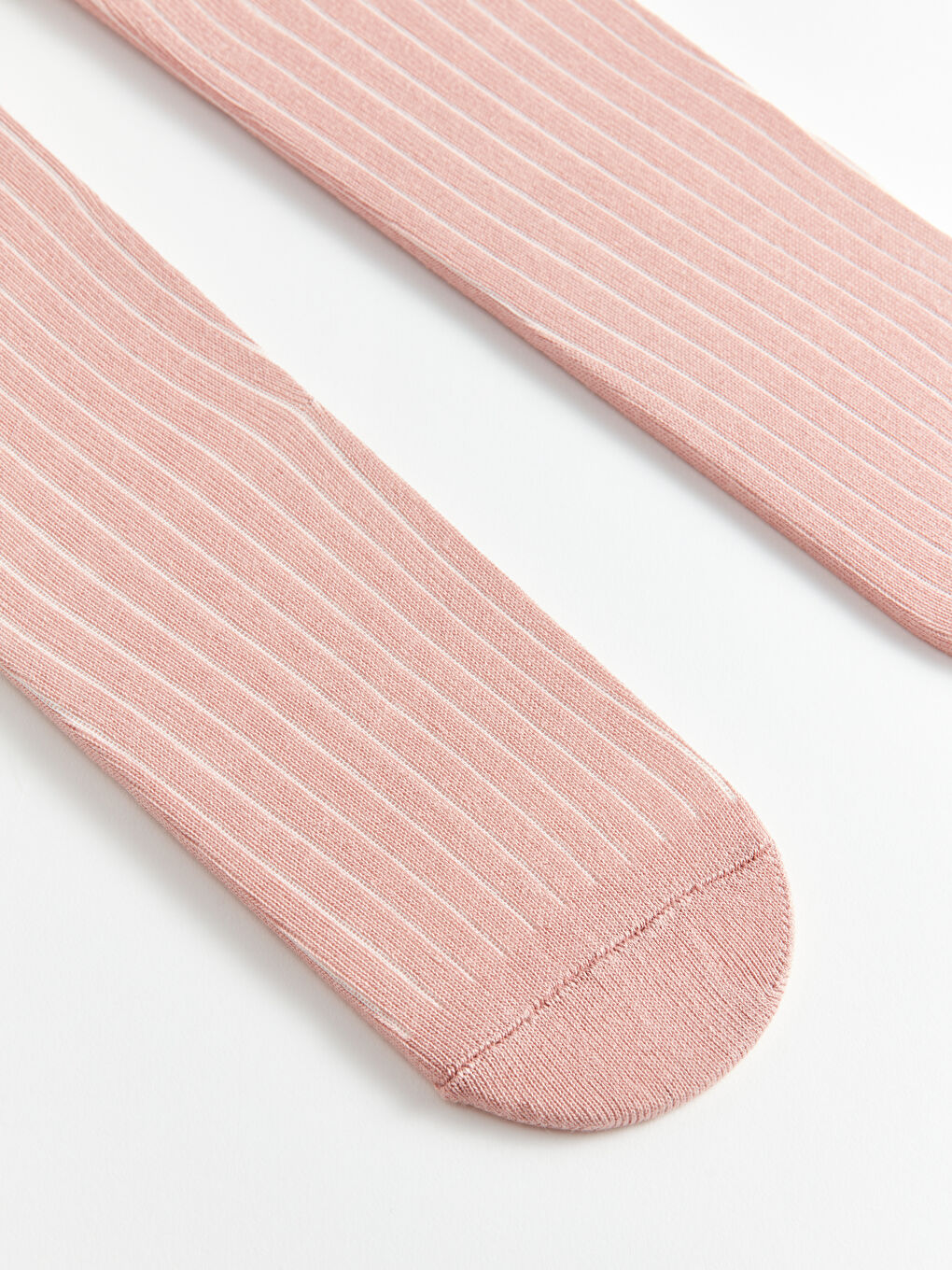 جوارب طويلة منقوشة للبنات الرضع - مجموعتين-1