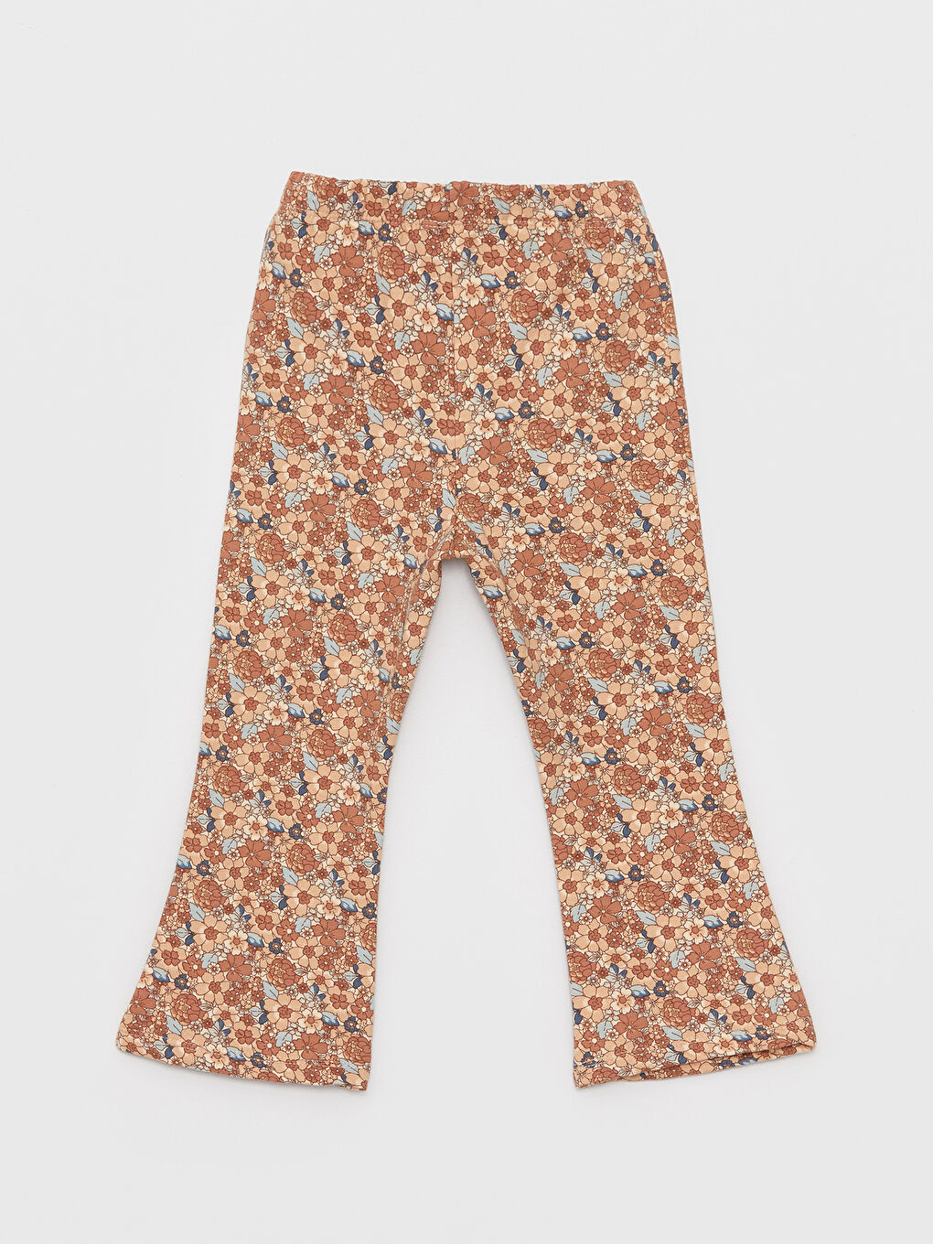 Mavi Bisiklet Yaka Uzun Kollu Kız Bebek Sweatshirt ve Tayt 2'li Takım-5