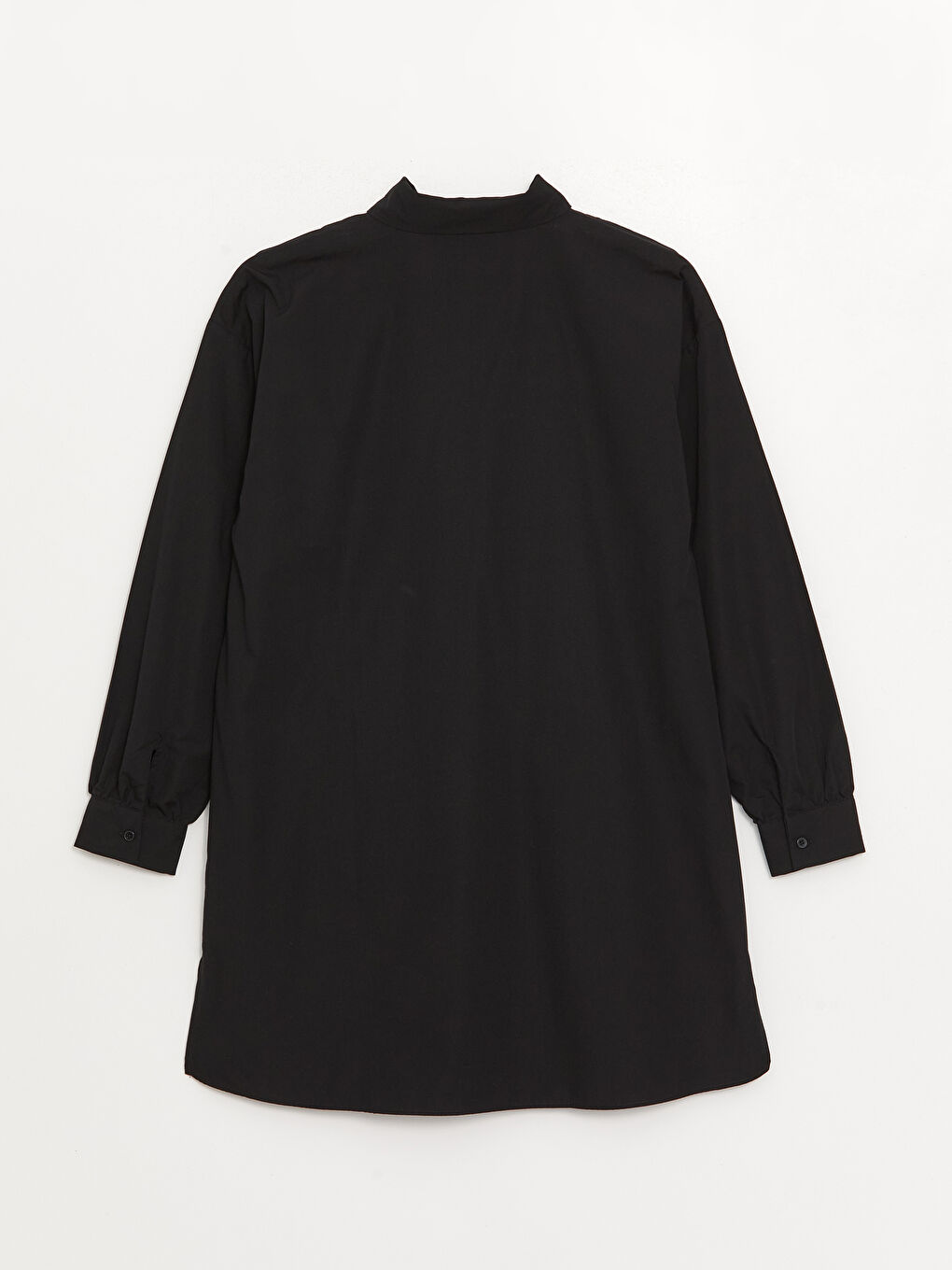 LCW Modest Plain Long Sleeve Oversize Women's Shirt Tunic -W3CO32Z8-RQL