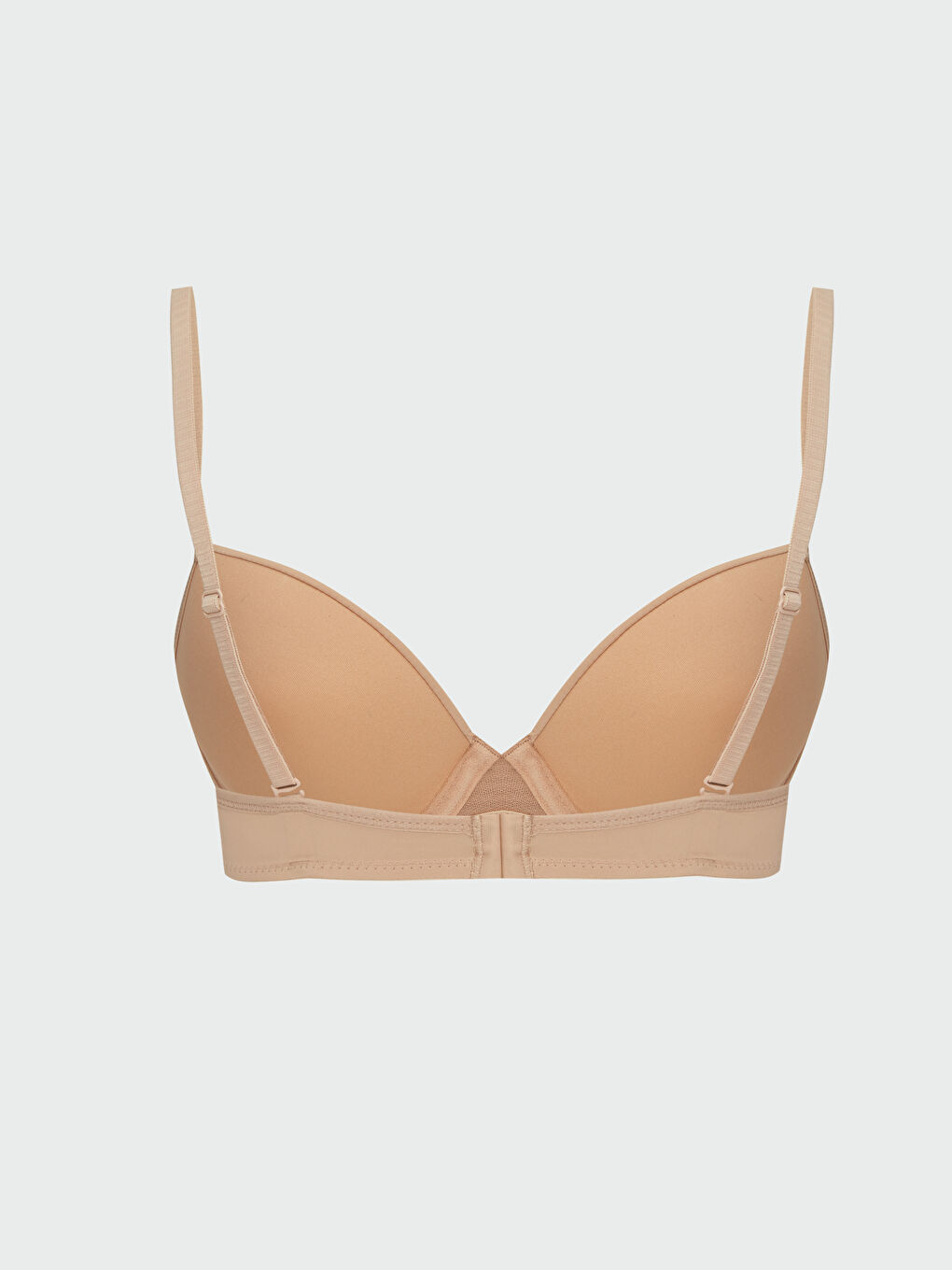 Soutien-gorge T-shirt câblé non rembourré uni-1