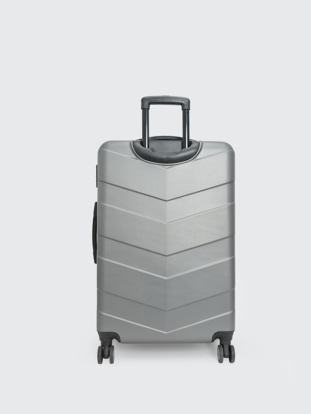 Gri Kilit Detaylı Orta Boy Valiz-2