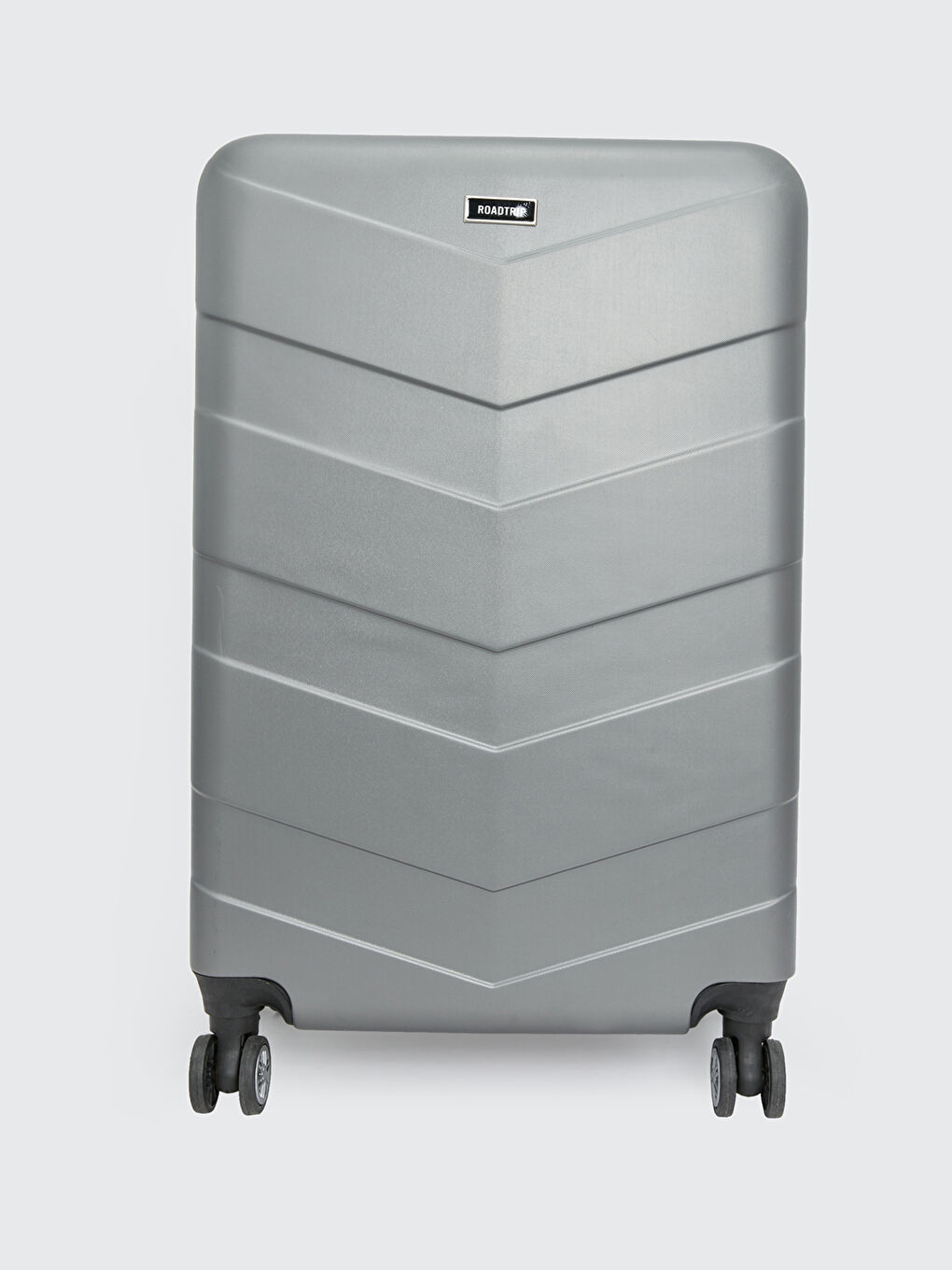 Gri Kilit Detaylı Büyük Boy Valiz