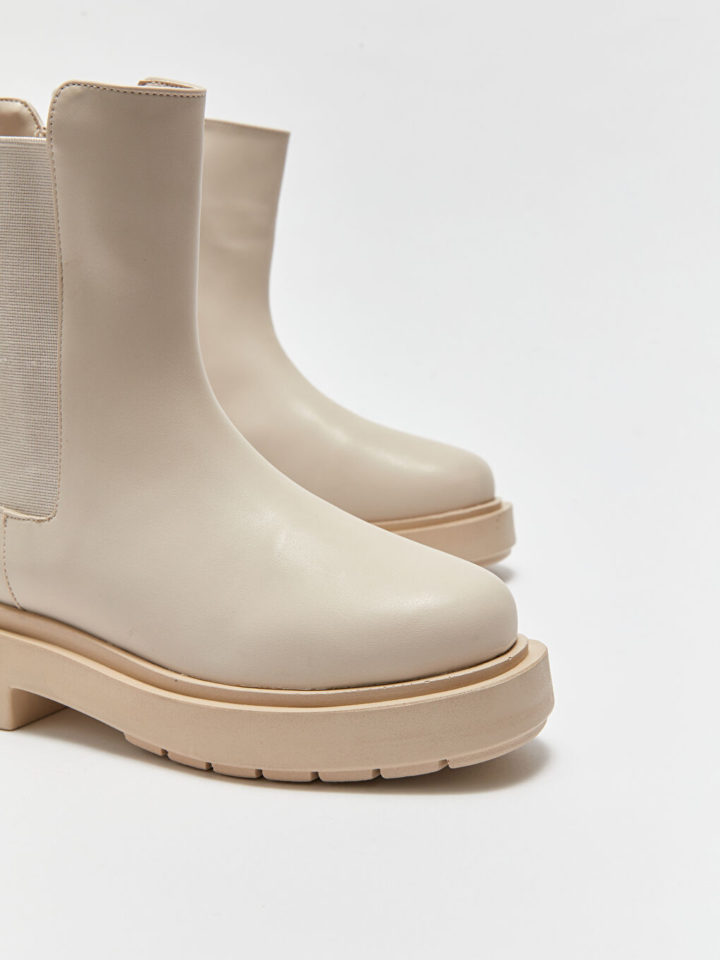 Bottes à Semelle Épaisse pour Femmes-2