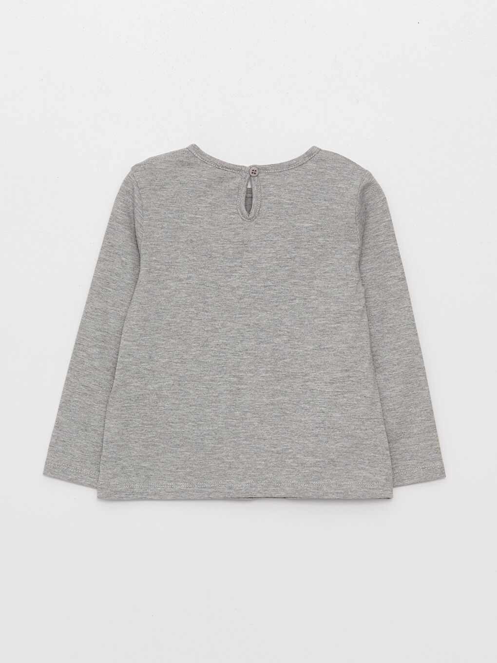 Crew Neck Printed Baby Girls' T-Shirt-1