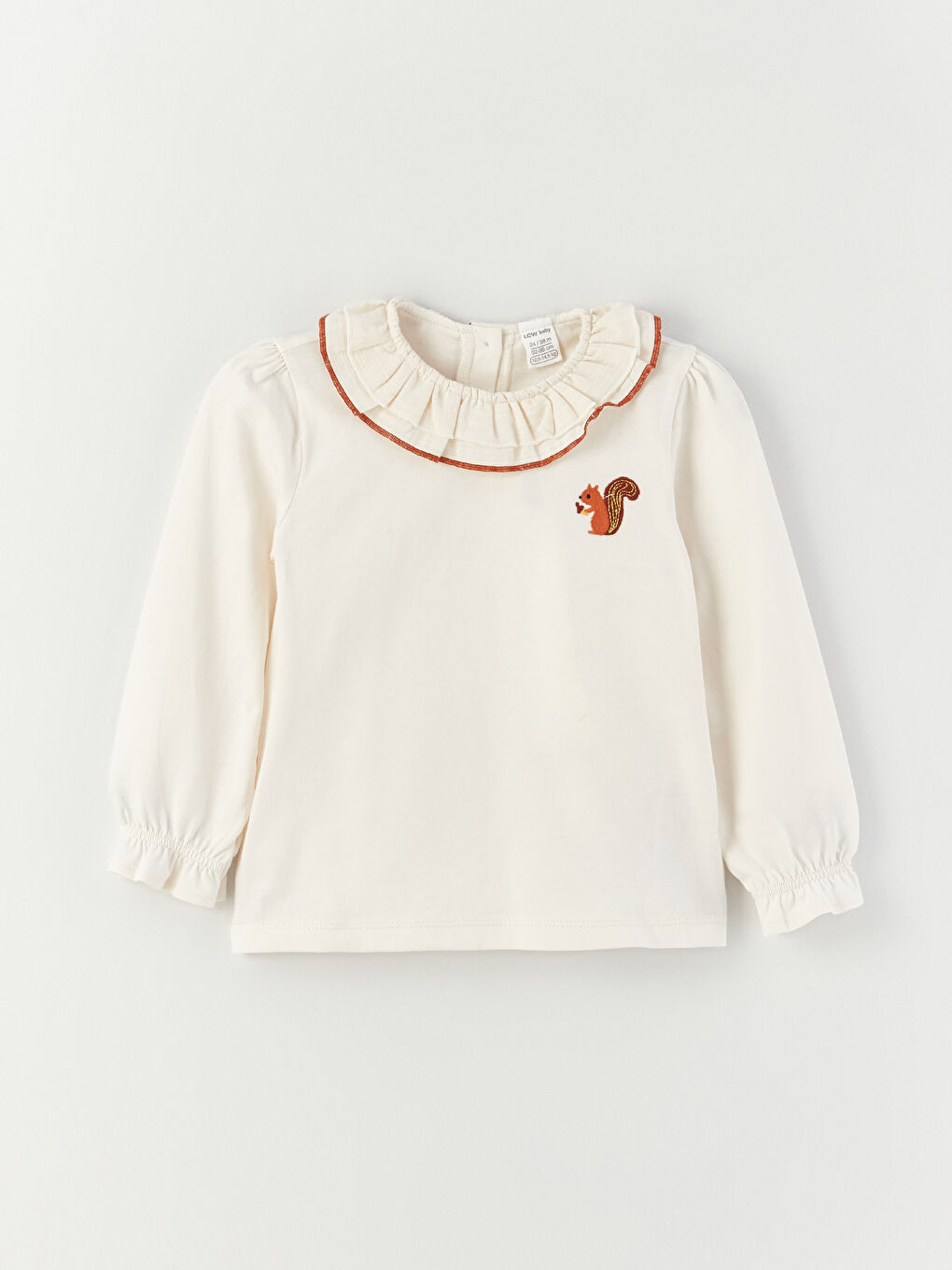 Crew Neck Long Sleeve Printed Baby Girl 3-Piece Set-1