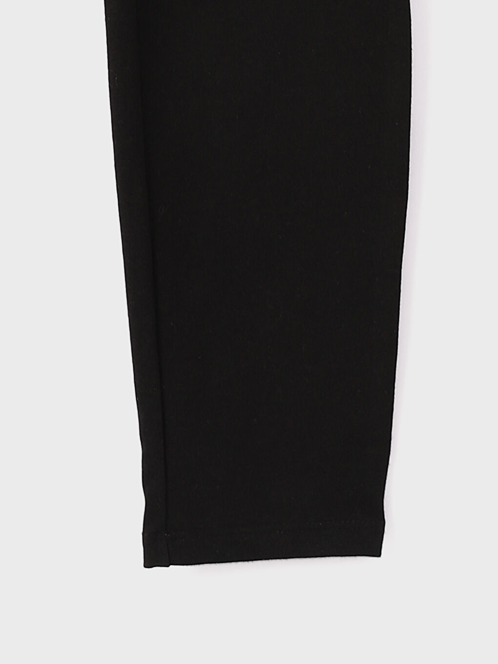 Women's Elasticated Waist Extra Slim Fit Plain Leggings-2