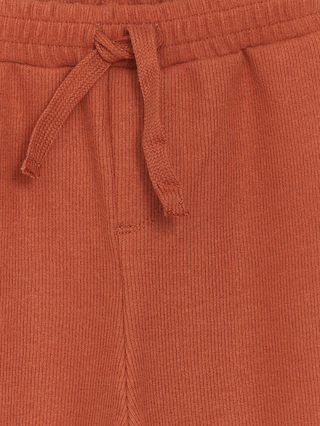 Kahverengi Bisiklet Yaka Uzun Kollu Çizgili Erkek Bebek Sweatshirt ve Eşofman Alt 2'li Takım-5