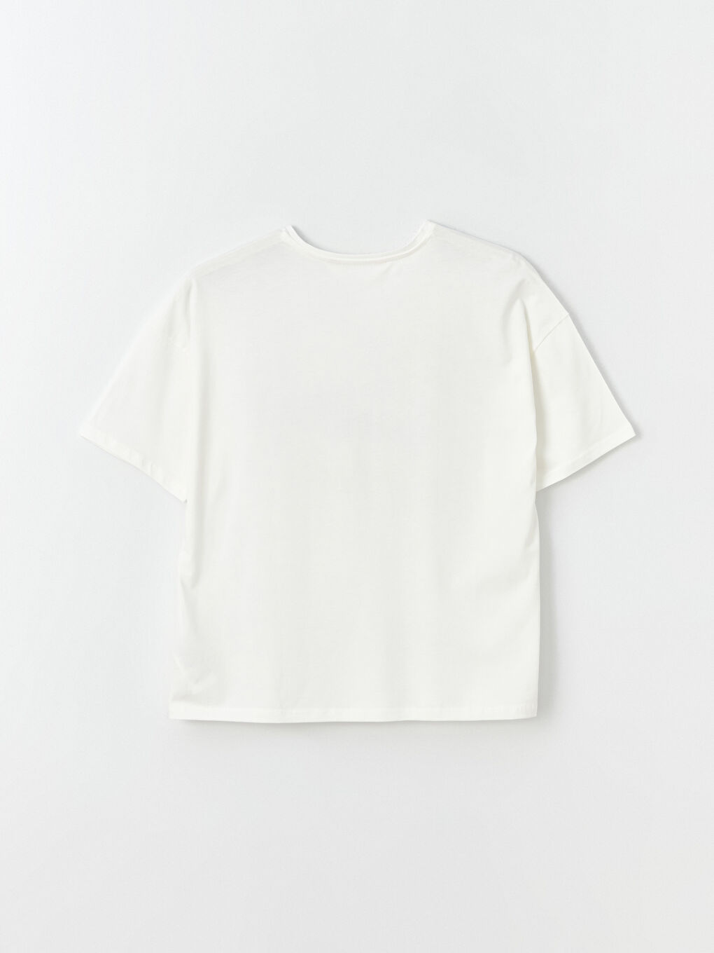 Set de pijamale scurte pentru femei, cu mânecă scurtă și guler rotund, imprimat-8