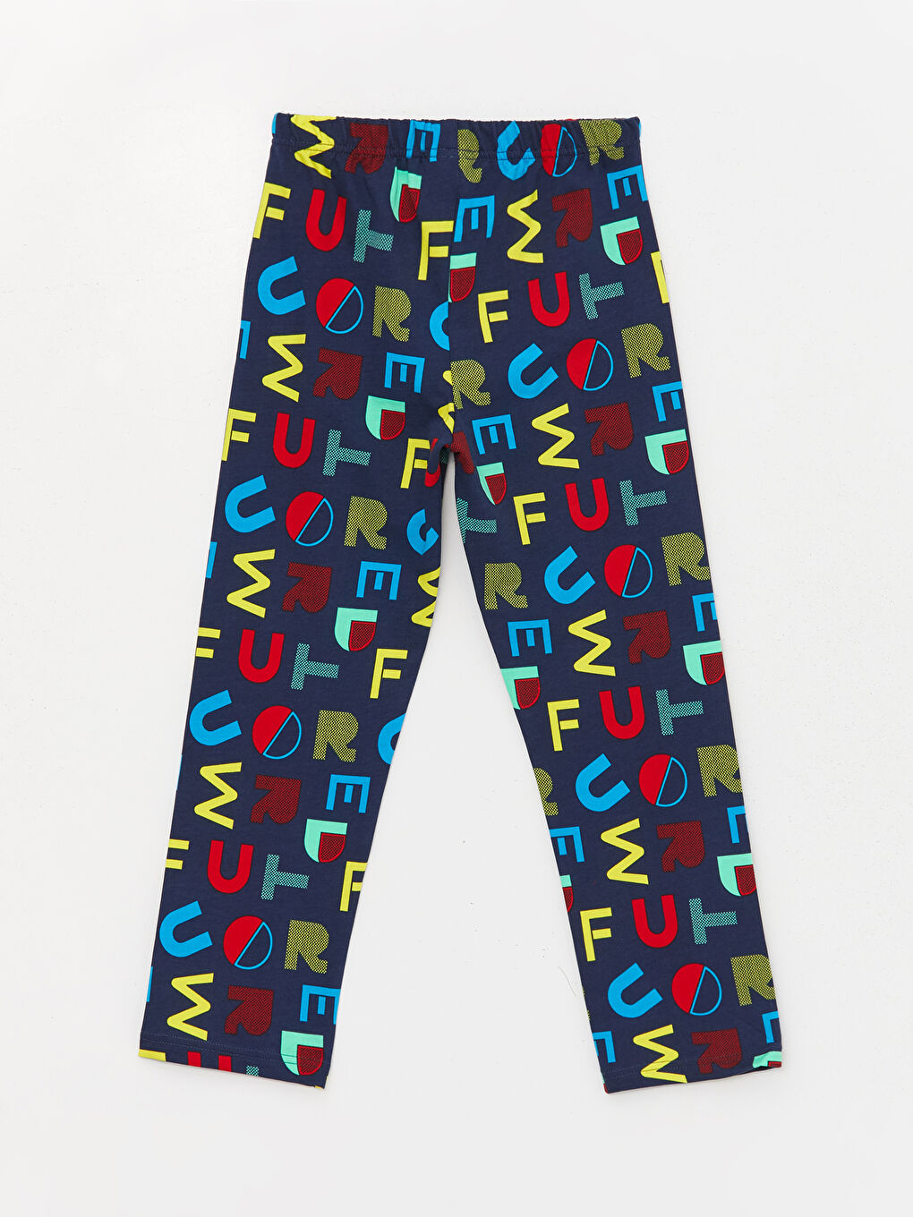 Crew Neck Printed Long Sleeve Boys' Pyjama Set-4