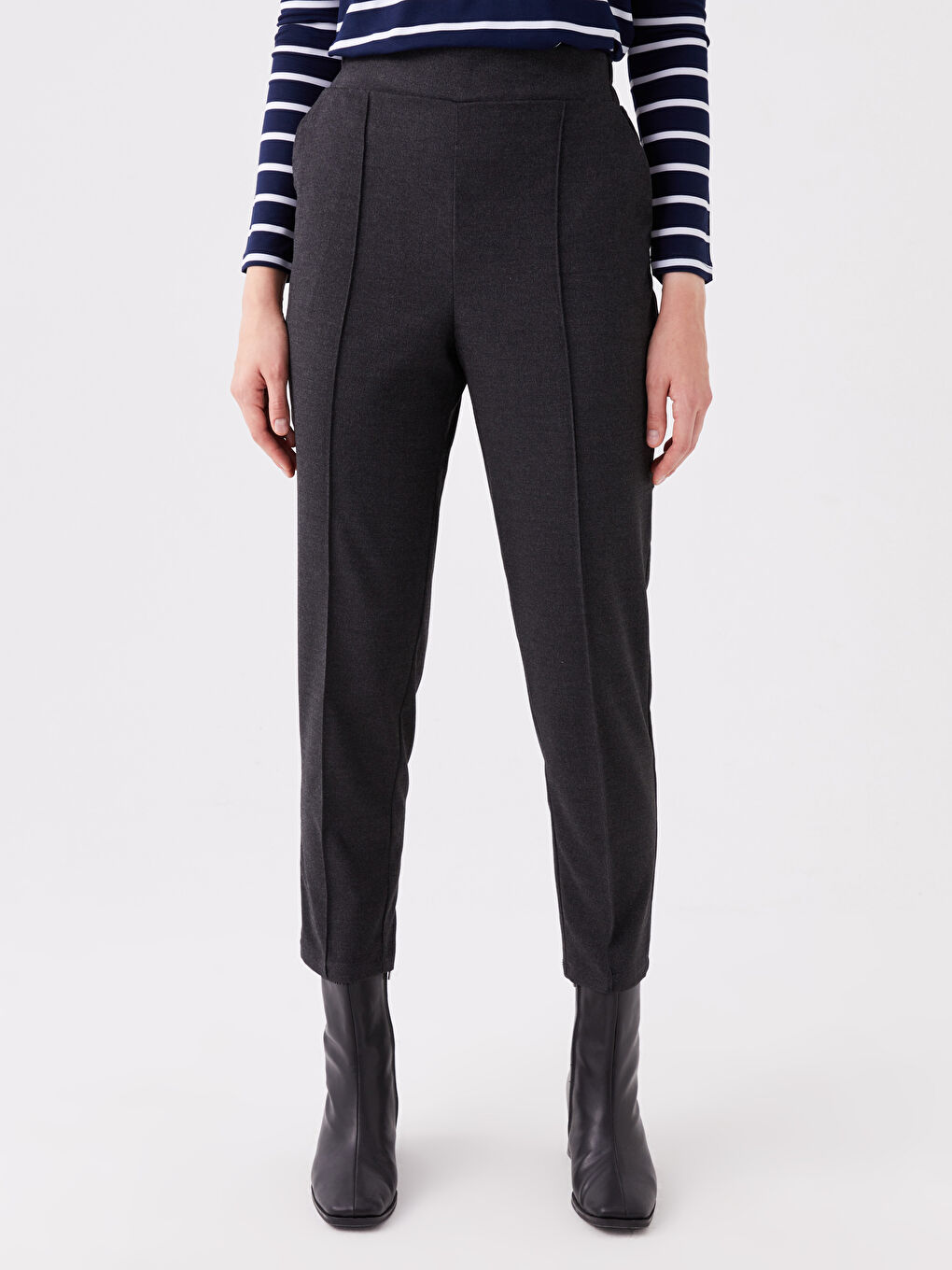 LC Waikiki ANTRASIT Pantalone Žene -W3CR46Z8-L8N