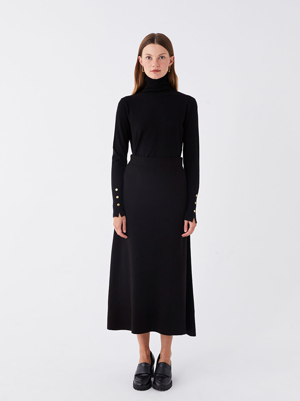 تەنورەی کەمەر لاستیکی سادەی تریکۆ بۆ ژنان-1