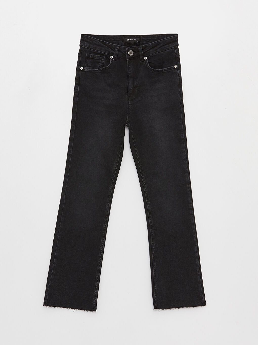 LCW Vision Siyah  Rodeo Normal Bel Straight Fit Kadın Jean Pantolon - 4