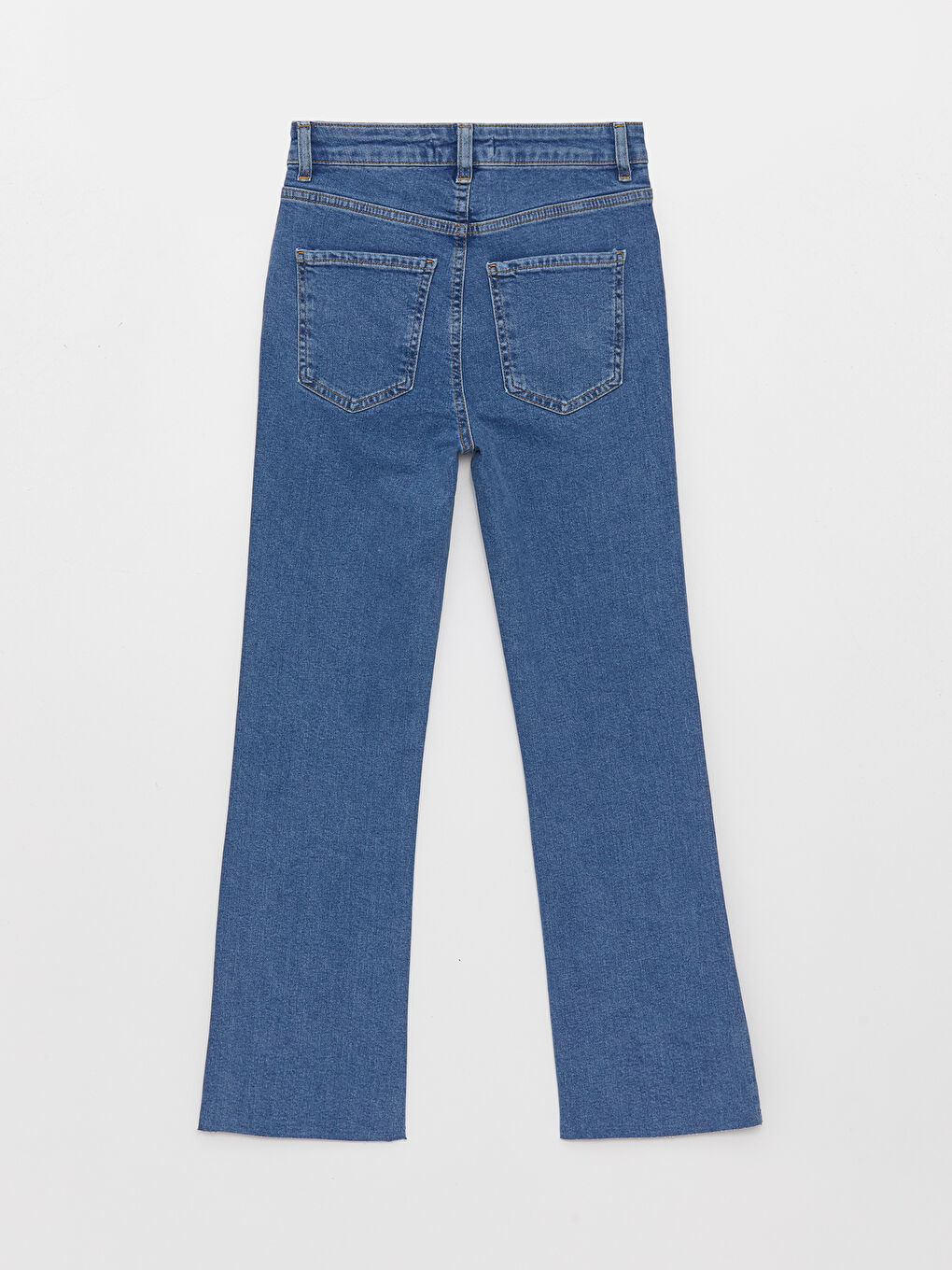 LCW Vision Açık Mavi Rodeo Normal Bel Straight Fit Kadın Jean Pantolon - 5