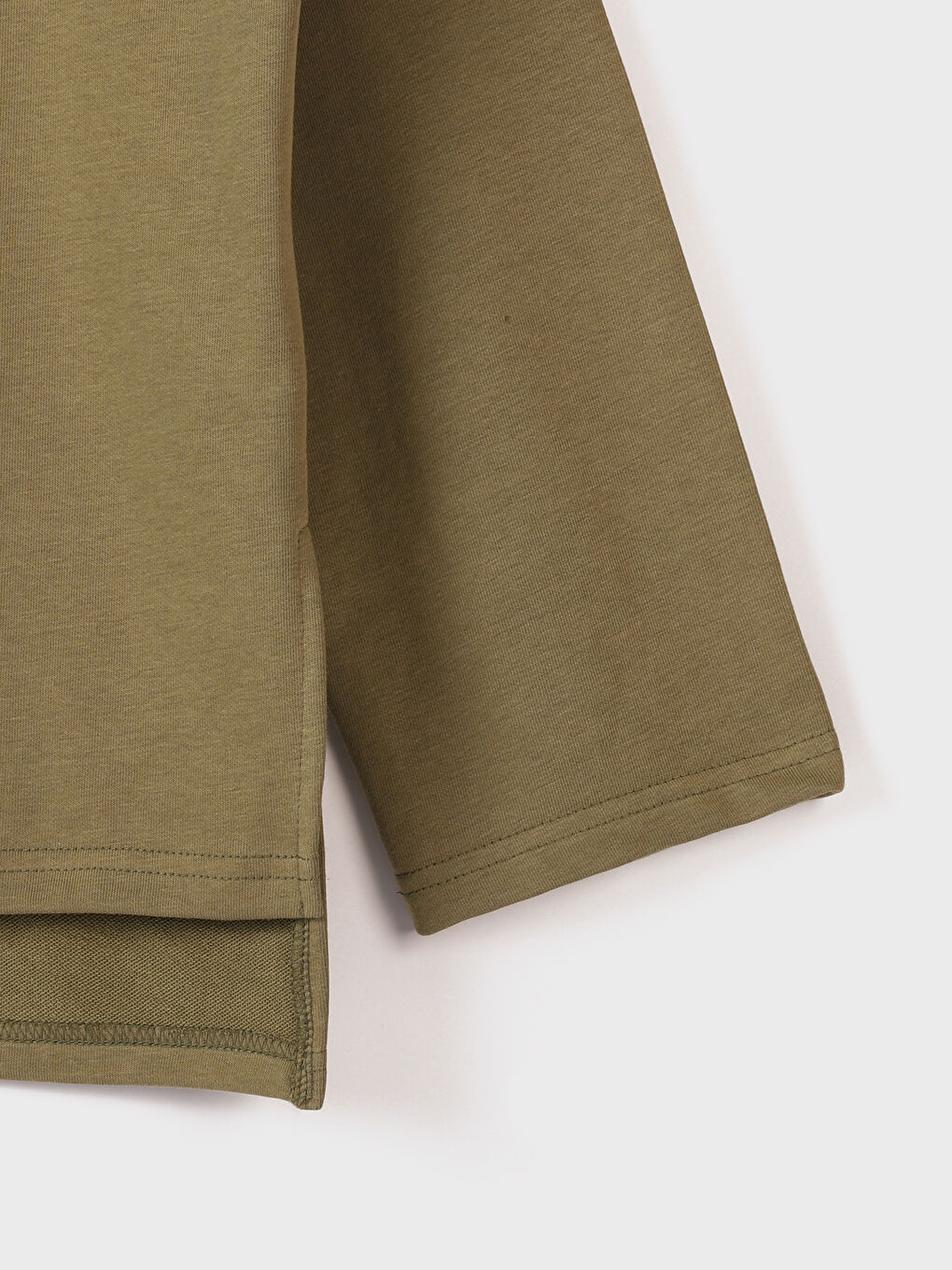 Crew Neck Printed Long Sleeve Oversize Women's Sweatshirt-3