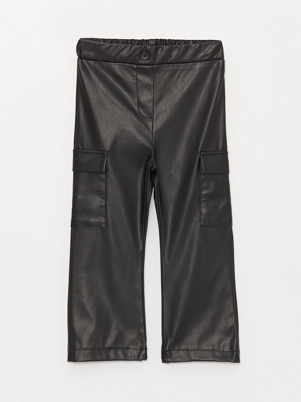 LCW baby Leather Look Baby Girl Cargo Pants -W3CT62Z1-CVL