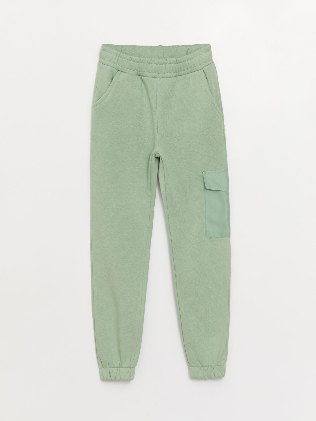 High Collar Long Sleeve Girl's Sweatshirt and Tracksuit Bottoms-7