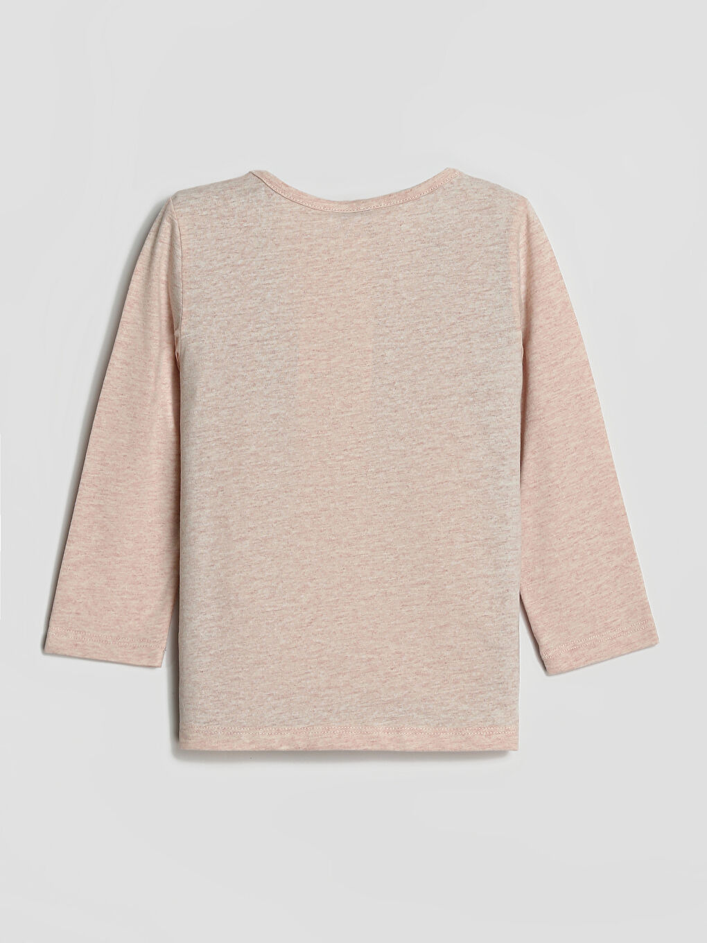 Crew Neck Printed Long Sleeve Girls' Pyjama Set-2