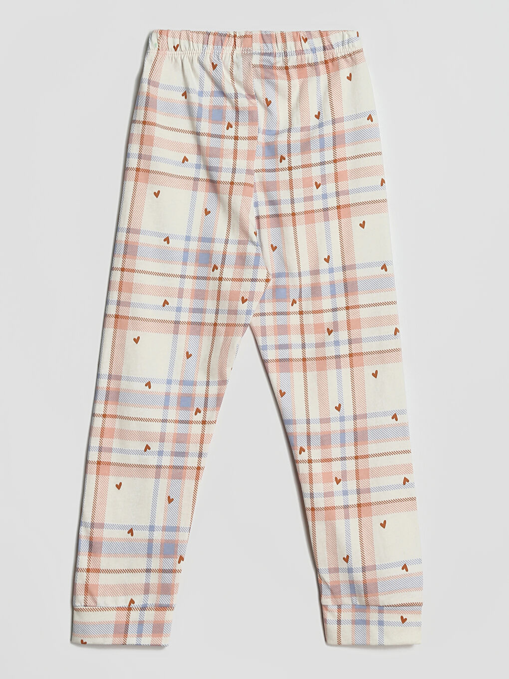 Crew Neck Printed Long Sleeve Girls' Pyjama Set-5