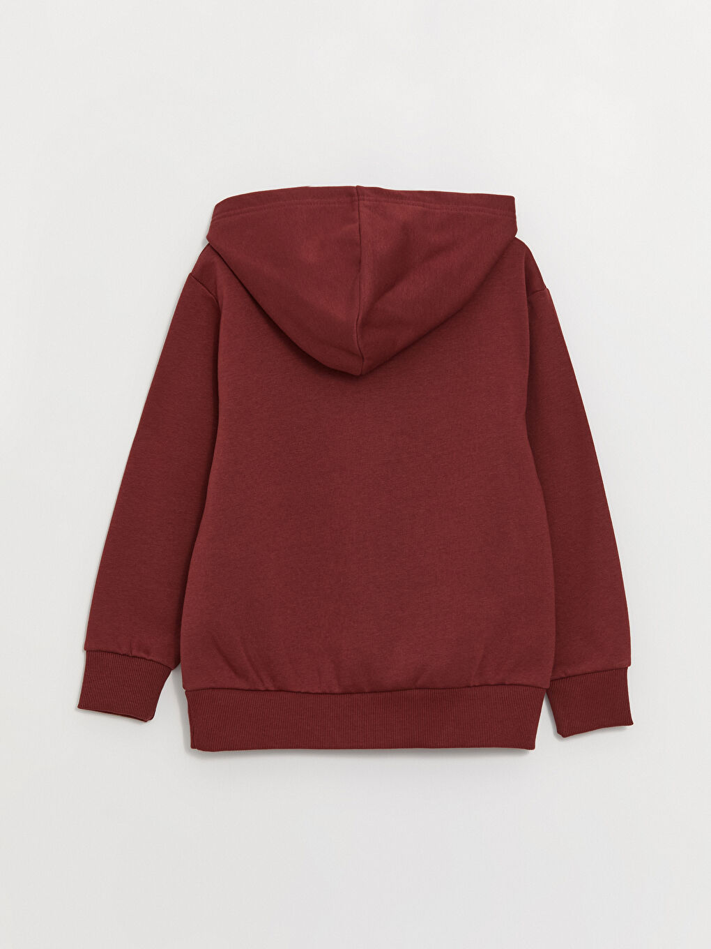 LCW Kids Bordo Baskılı Uzun Kollu Erkek Çocuk Hoodie - 4