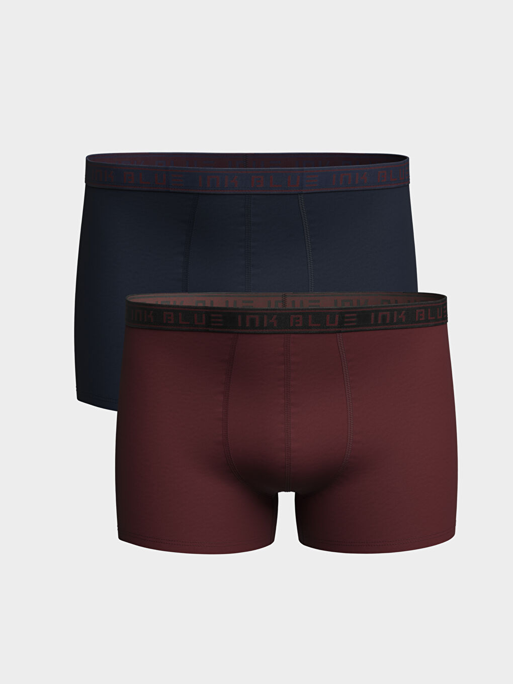 LC WAIKIKI Bordo Standart Kalıp Pamuklu Esnek Erkek Boxer 2'li