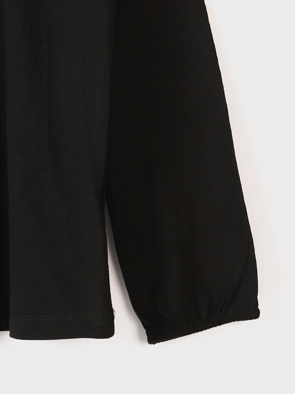 Crew Neck Embroidered Long Sleeve Women's Blouse-3