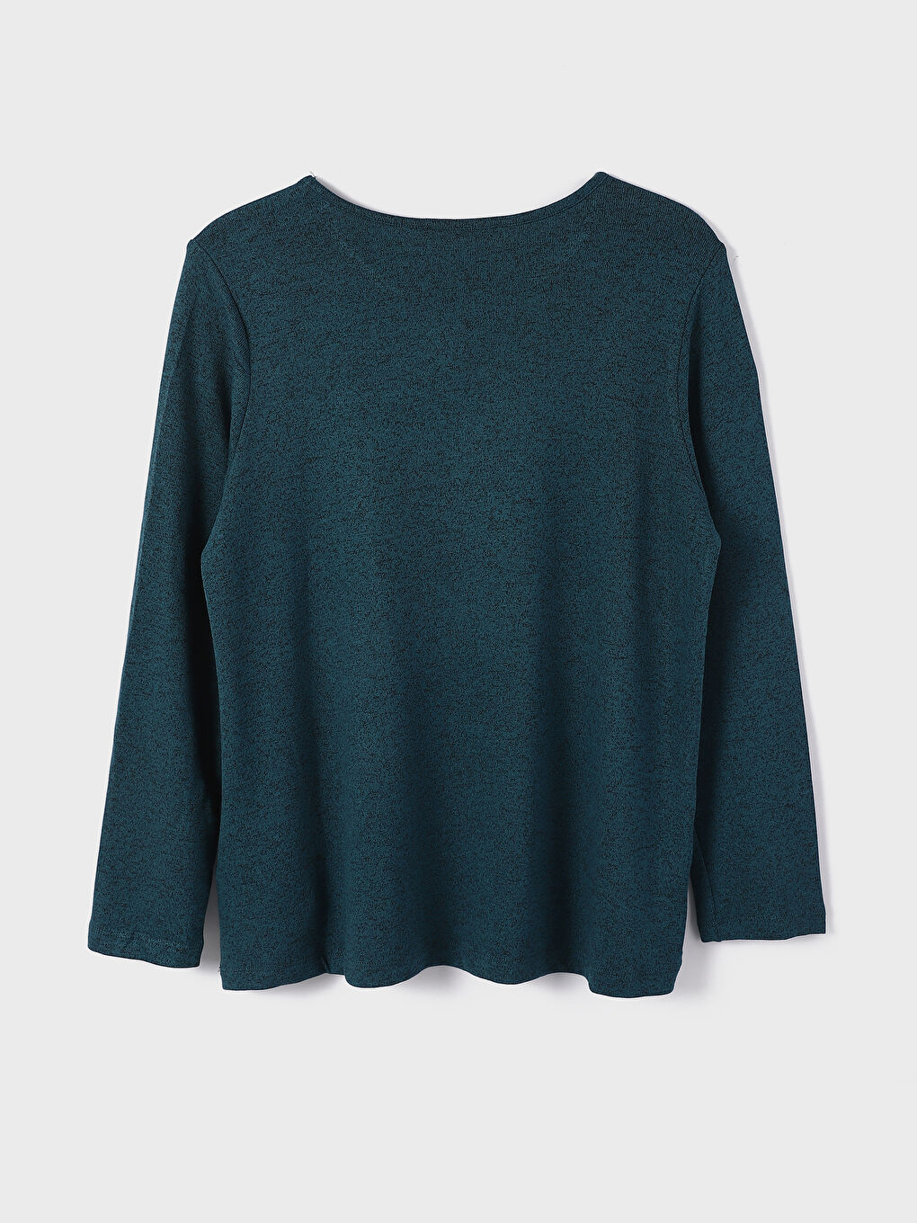 Crew Neck Printed Long Sleeve Women's Blouse -W3DA38Z8-HFG