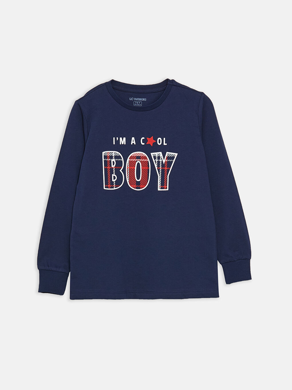 LCW Kids Ensemble de pyjama pour Garçons à col rond imprimé à manches longues -W3DB00Z4-JC7