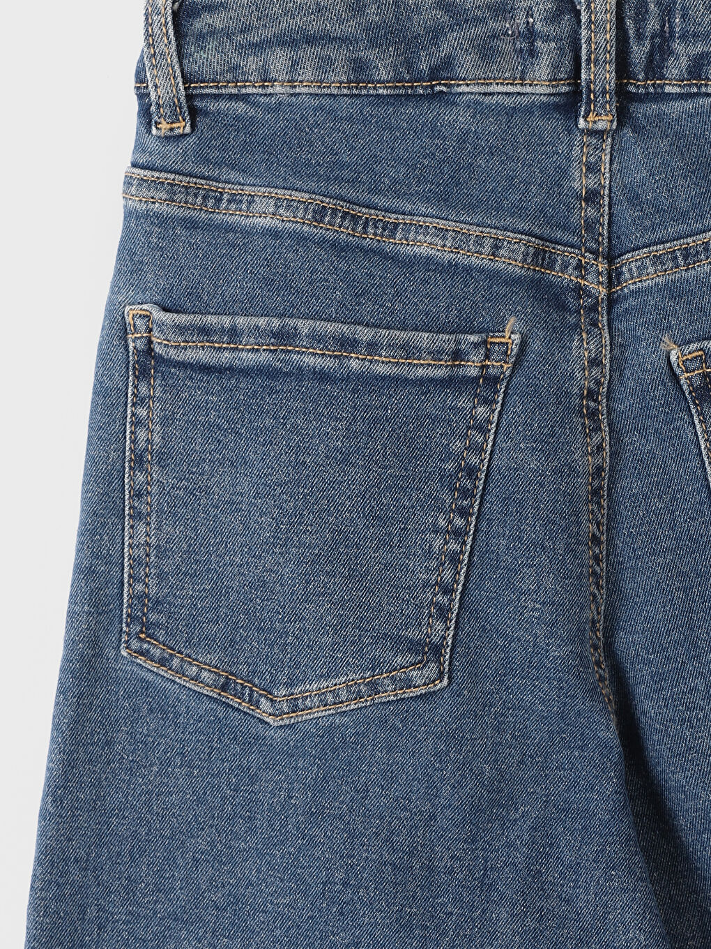 High Waisted Straight Fit Women's Jeans-3