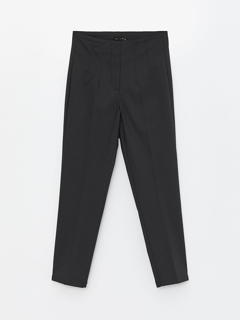 بنطلون وسط عالي بقصة كاروت للسيدات-5