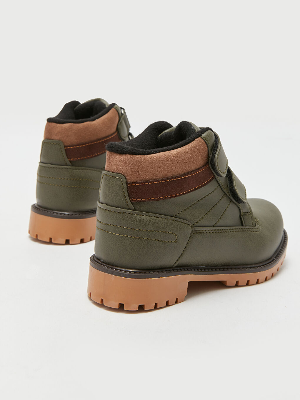 Haki Cırt Cırtlı Erkek Çocuk Bot-4