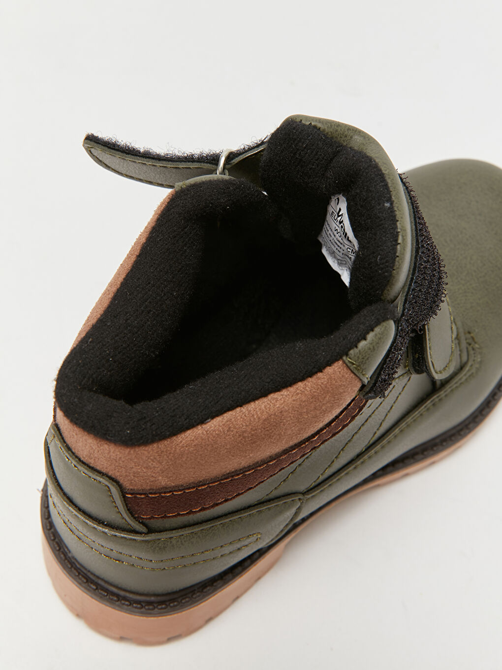 Haki Cırt Cırtlı Erkek Çocuk Bot-5