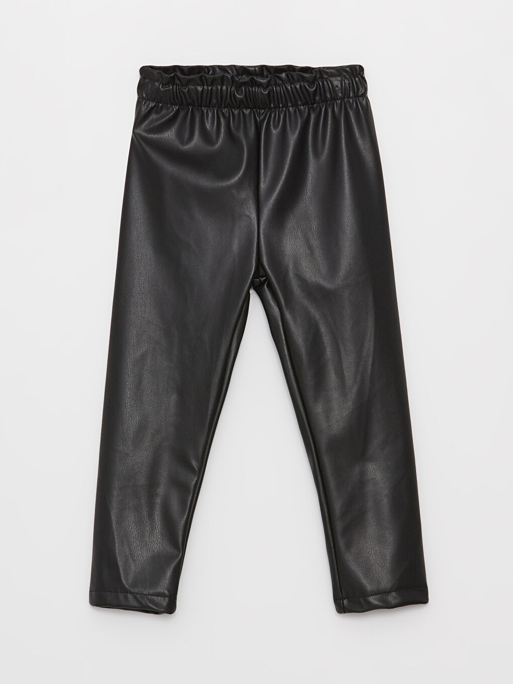 Colanți Fetiță Bebeluș Aspect Piele cu Bandă Elastică în Talie