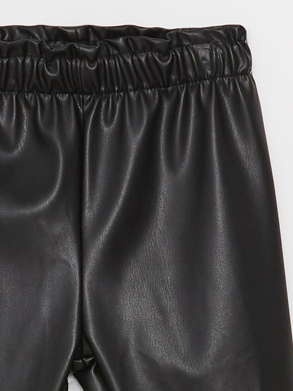 Colanți Fetiță Bebeluș Aspect Piele cu Bandă Elastică în Talie-2