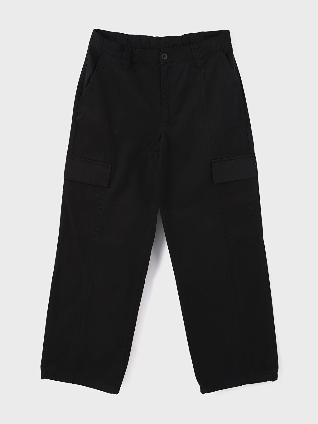 Regular Fit Women's Cargo Trousers -W3DB48Z8-CVL