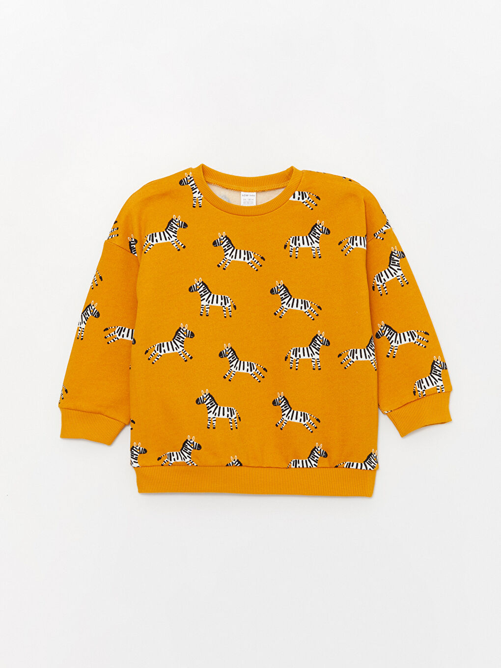 Crew Neck Long Sleeve Printed Baby Boy Sweatshirt 2-Pack-4