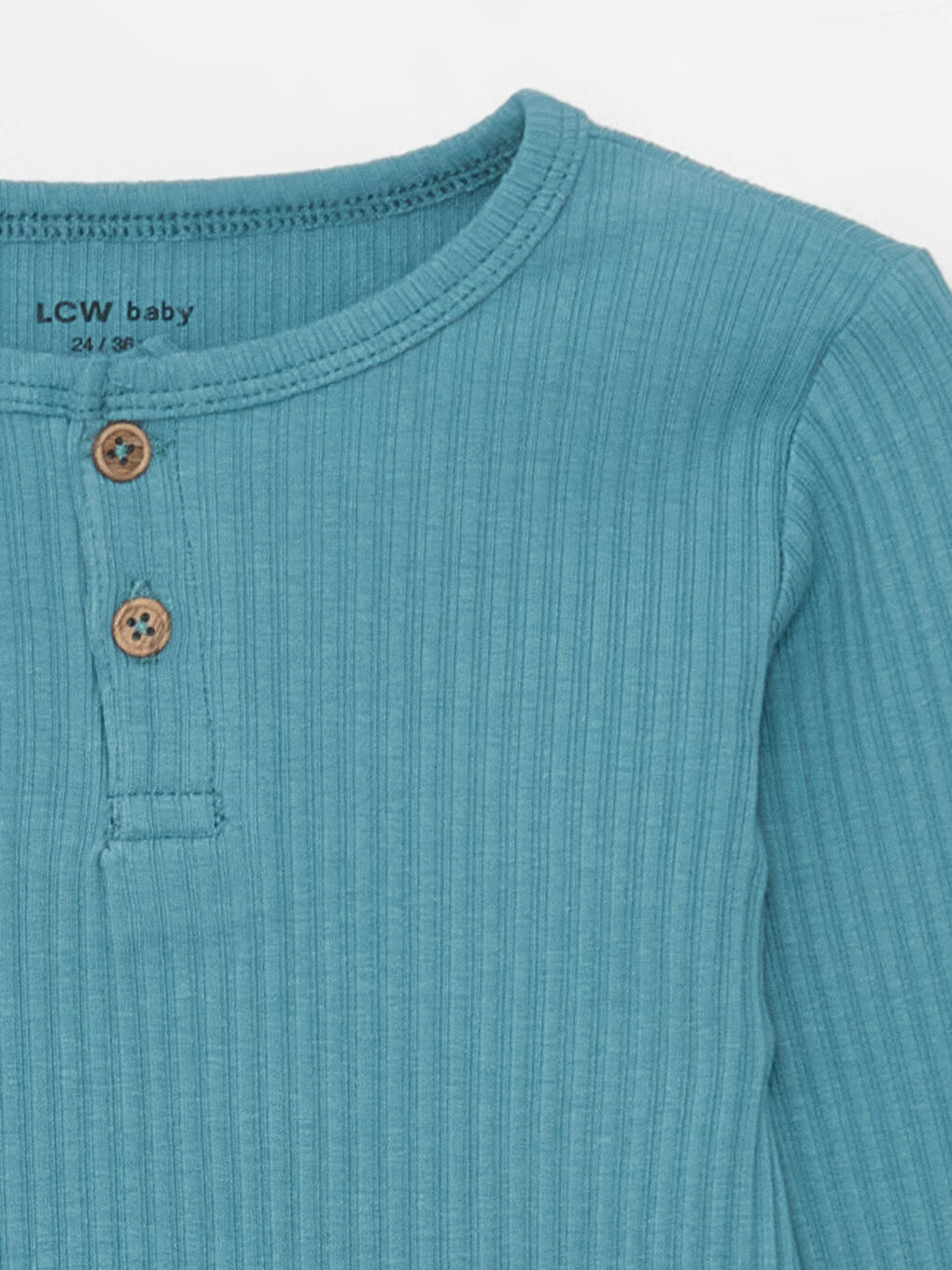 Kahverengi Bisiklet Yaka Uzun Kollu Erkek Bebek Pijama Takım 2'li-5