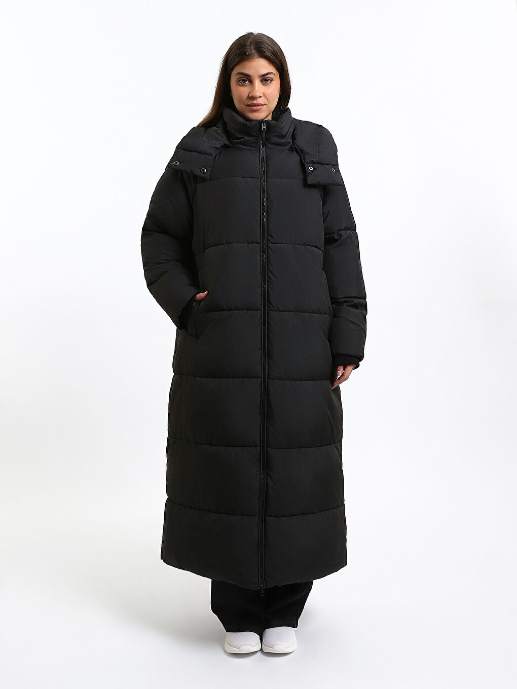 Hooded Women's Puffer Coat
